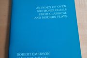 Guide to 800 monologues for women