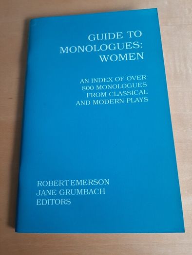 Guide to 800 monologues for women
