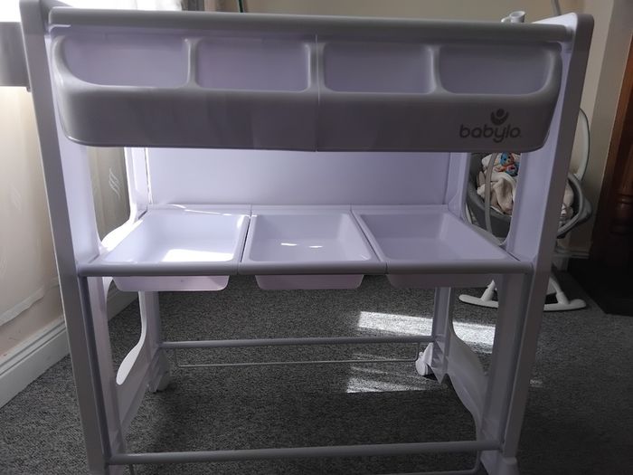 Babylo Bath and Baby Changing Table Koala Green