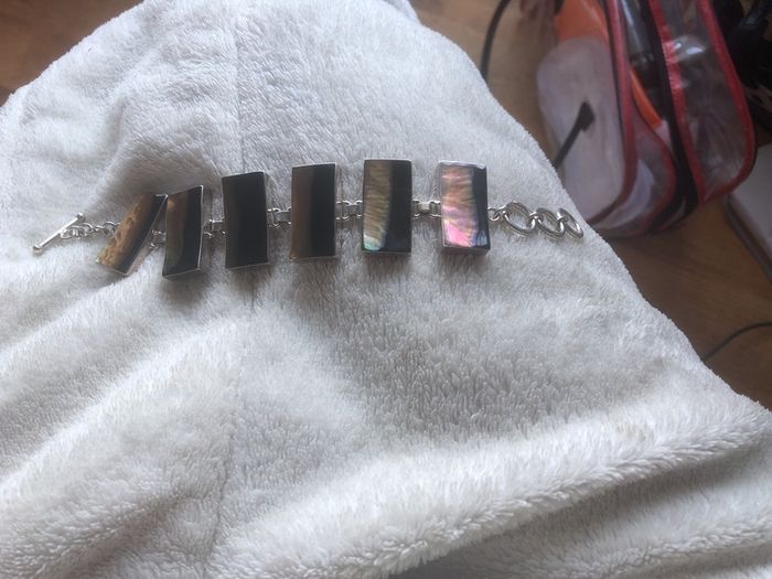 silver bracelet