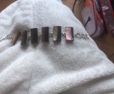 silver bracelet