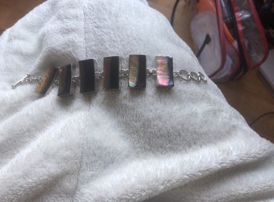 silver bracelet