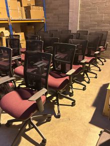 Job Lot of 24 Office Chairs