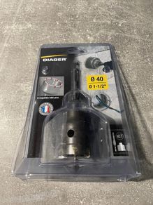 Diager Carbide Drill Bit Kit 40mm SDS+