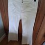 Tommy Hilfiger Cream Flared Jeans Size 10 Image 2