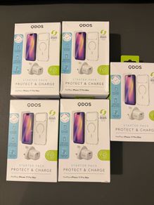 iphone 17 Pro Max Starter Pack Protect and Charge (Plug/Screen Protector/Cover) Brand New Sealed