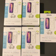 iphone 17 Pro Max Starter Pack Protect and Charge (Plug/Screen Protector/Cover) Brand New Sealed