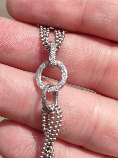 Italian Designer 925 Silver Bracelet