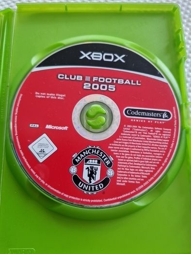 Manchester United Club Football Season 2003 2004 Xbox Original Games Original