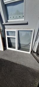 White PVC window