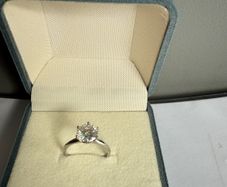Moissanite Diamond Ring