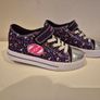 Heelys Snazzy X2 Shoes Purple Multi Rainbow UK Size 1 Image 2