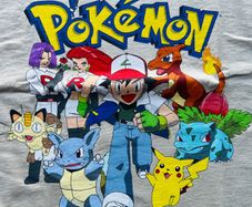 Pokemon 1999 Nintendo official license vintage t shirt new with tags