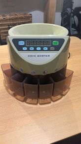 Coin Sorter with Digital Display - Euro Coins - Works Perfectly