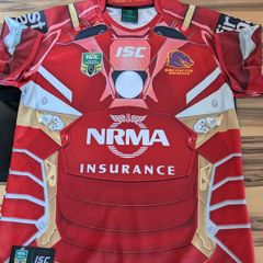 2017 Brisbane Broncos Iron Man Jersey adult 2xl special edition