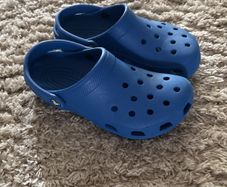 Crocs cobalt blue lightly worn uk 6