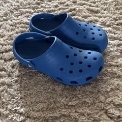 Crocs cobalt blue lightly worn uk 6