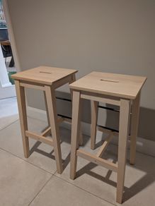 wooden bar chairs