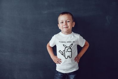 Pikachu Among Us Pokemon t-shirt for adults and kids
