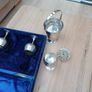 EPNS Wine goblet and cooler in presentation case Image 2