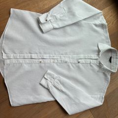 Massimo Dutti White Linen Shirt