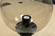 Pillar Light Smoked Glass 300 mm