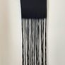 MISSGUIDED Stunning Black Boho Bodycon Fringe Mini Skirt Size 6! Image 2