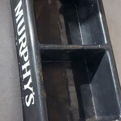 Murphys beer mat holder ,used condition ,see pictures for condition, hard to come by ,,buyer collects or pays postage thank you, A little crack one side but overall nice condition,