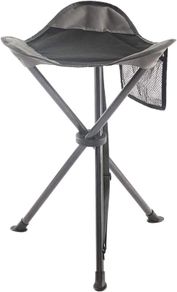 Folding Stool Tripod Tall 53 cm Lightweight Camping Stool Compact Portable Fishing Tripod Camping Chair Collapsible for Outdoor Travel Walking Garden Backpack Hold Up 102 KG