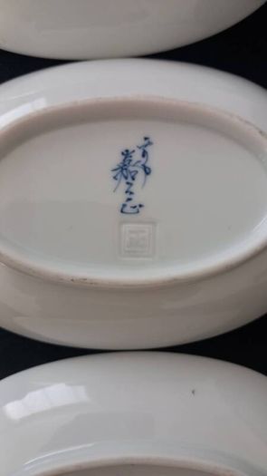 5 Oriental Blue and White Dishes
