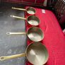 Vintage mini copper saucepans Image 2
