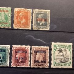 stamps  British Rarotonga , Aitutaki