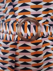 Retro patterned Dress