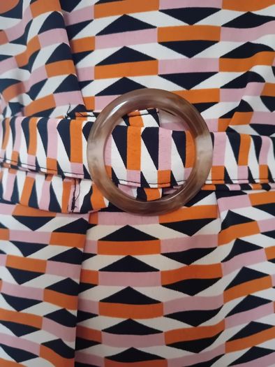 Retro patterned Dress