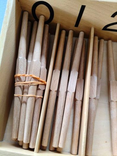 Montessori Spindle Box