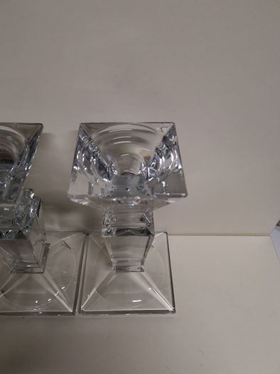 Glass Candle Holders