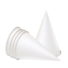 Water Cones 4.5oz Paper Cups