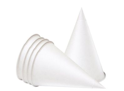 Water Cones 4.5oz Paper Cups