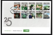 2009 Ireland The 25th Anniversary of An Post - Self-Adhesive Stamps Self-Adhesive Commemorative Stamps An Post First Day Cover (FDC)