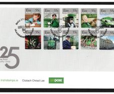 2009 Ireland The 25th Anniversary of An Post - Self-Adhesive Stamps Self-Adhesive Commemorative Stamps An Post First Day Cover (FDC)