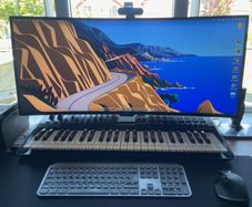 LG UltraGear 38 Ultrawide Gaming Monitor + Ergotron LX Monitor Arm