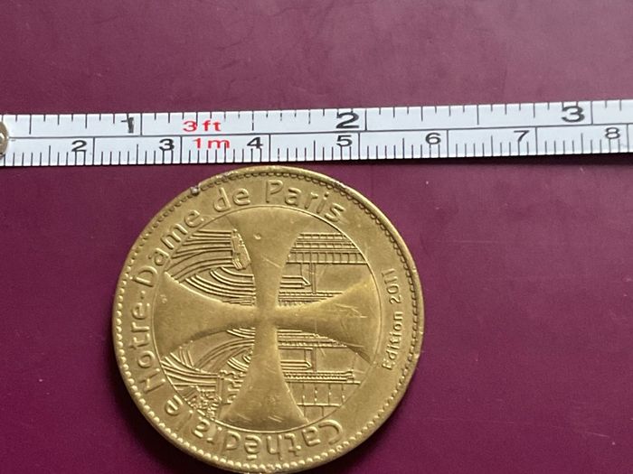 Cathedrale Notre Dame de Paris 2011 Edition Coin
