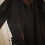 Colour 5 power navy coat   one size Image 2