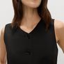 Marks & Spencer Sheen Collarless Waistcoat Size 10 Image 3