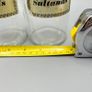 3 x Vintage Clear Glass Apothecary Style Airtight Sweet Storage Jar 18cm High Image 9