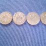Scottish Brass Three Pence Coins. Sequential.  Bargain. Image 4