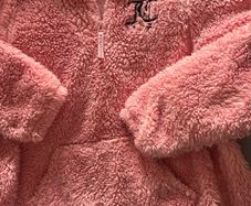 Juicy couture Sport, pink teddy fleece pullover