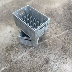 Guinness bottle crates