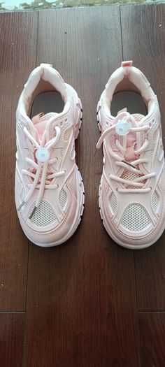 Pink sneakers