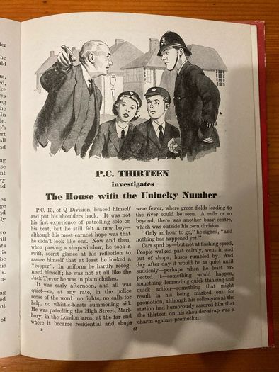 Vintage annual:'Dial 999 P.C.Thirteen Investigates'